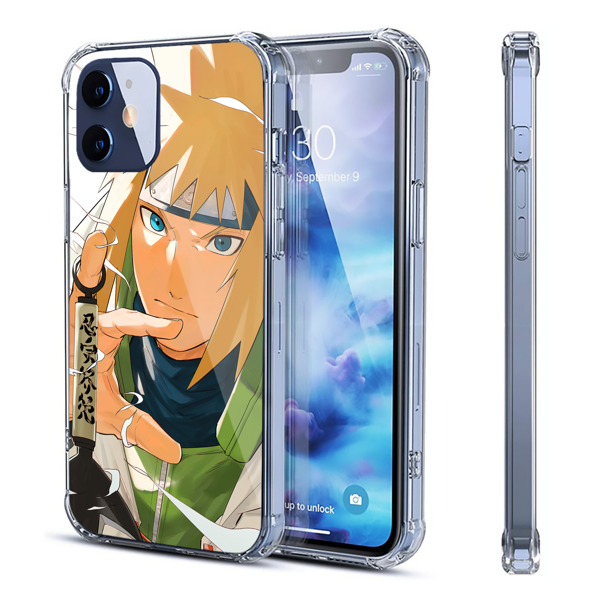 （画像用） NARUTO -ナルト- NARUTO -ナルト- 疾風伝 【iPhone 12シリーズ対応】透明スマホケース（クリアソフトケース）